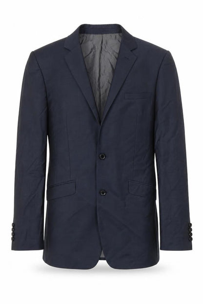 Front view of Next men’s blue jacket suit jacket, size M