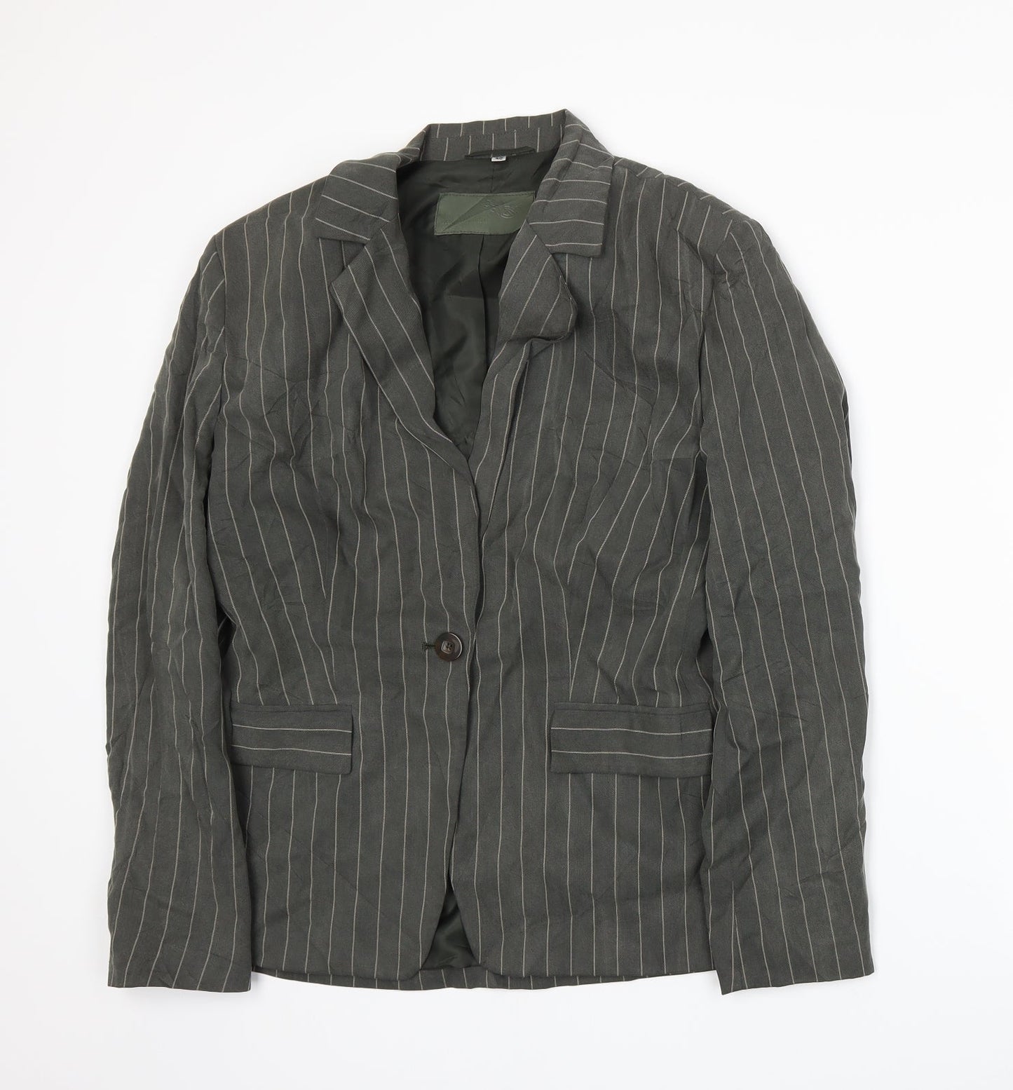 La Strada Womens Green   Jacket Suit Jacket Size 12