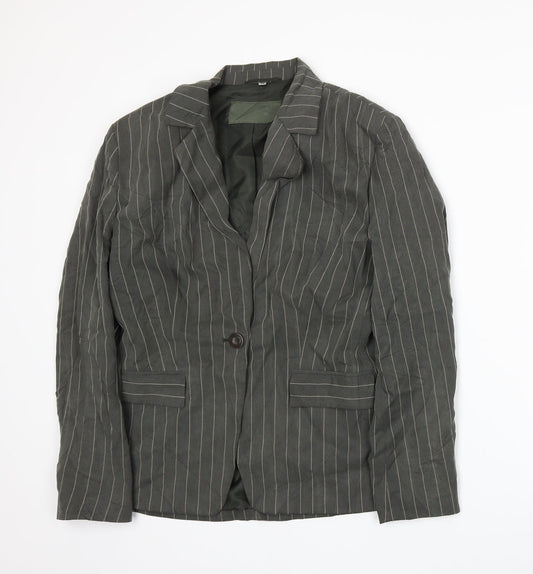 La Strada Womens Green   Jacket Suit Jacket Size 12