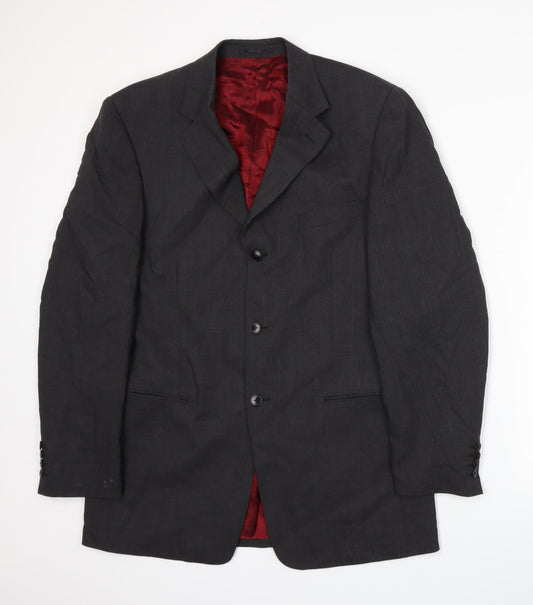 Preworn Mens Grey   Jacket Suit Jacket Size L