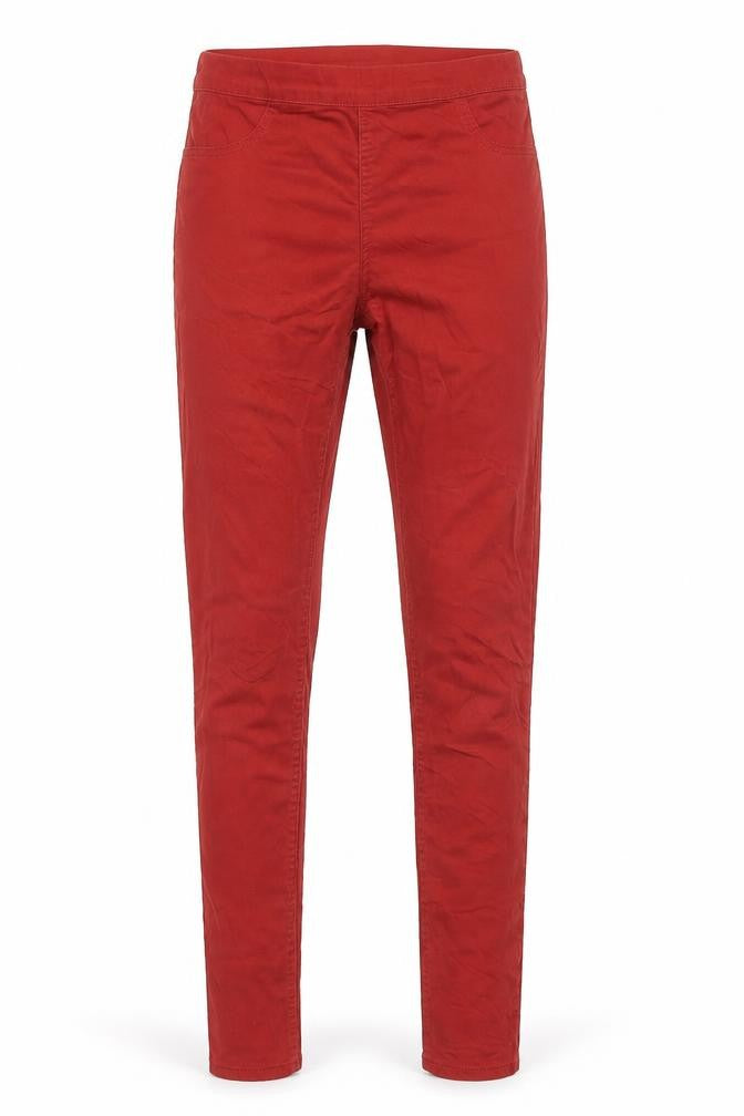 H&M Womens Red   Mom Jeans Size 8 L29 in