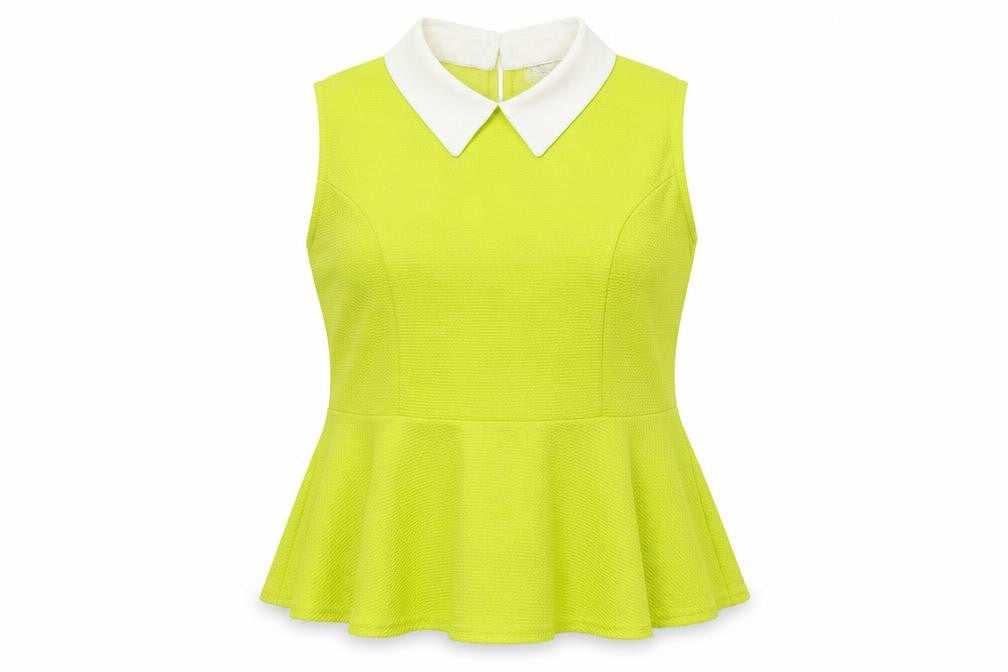 Cameo Rose Womens Yellow Basic Tank Size 12