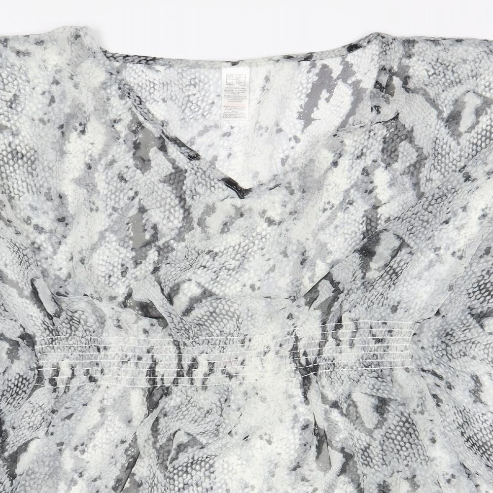 Preworn Womens Multicoloured Animal Print  Kaftan  Size L