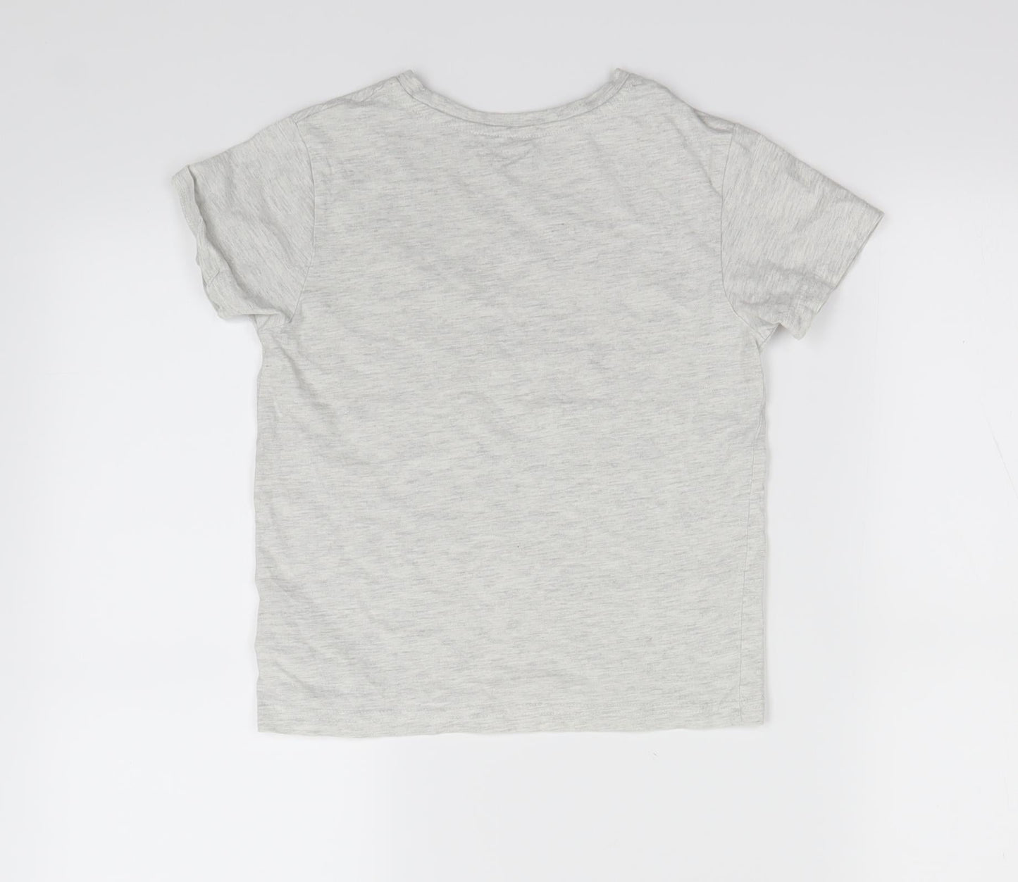 Primark Boys Grey   Basic T-Shirt Size 7-8 Years