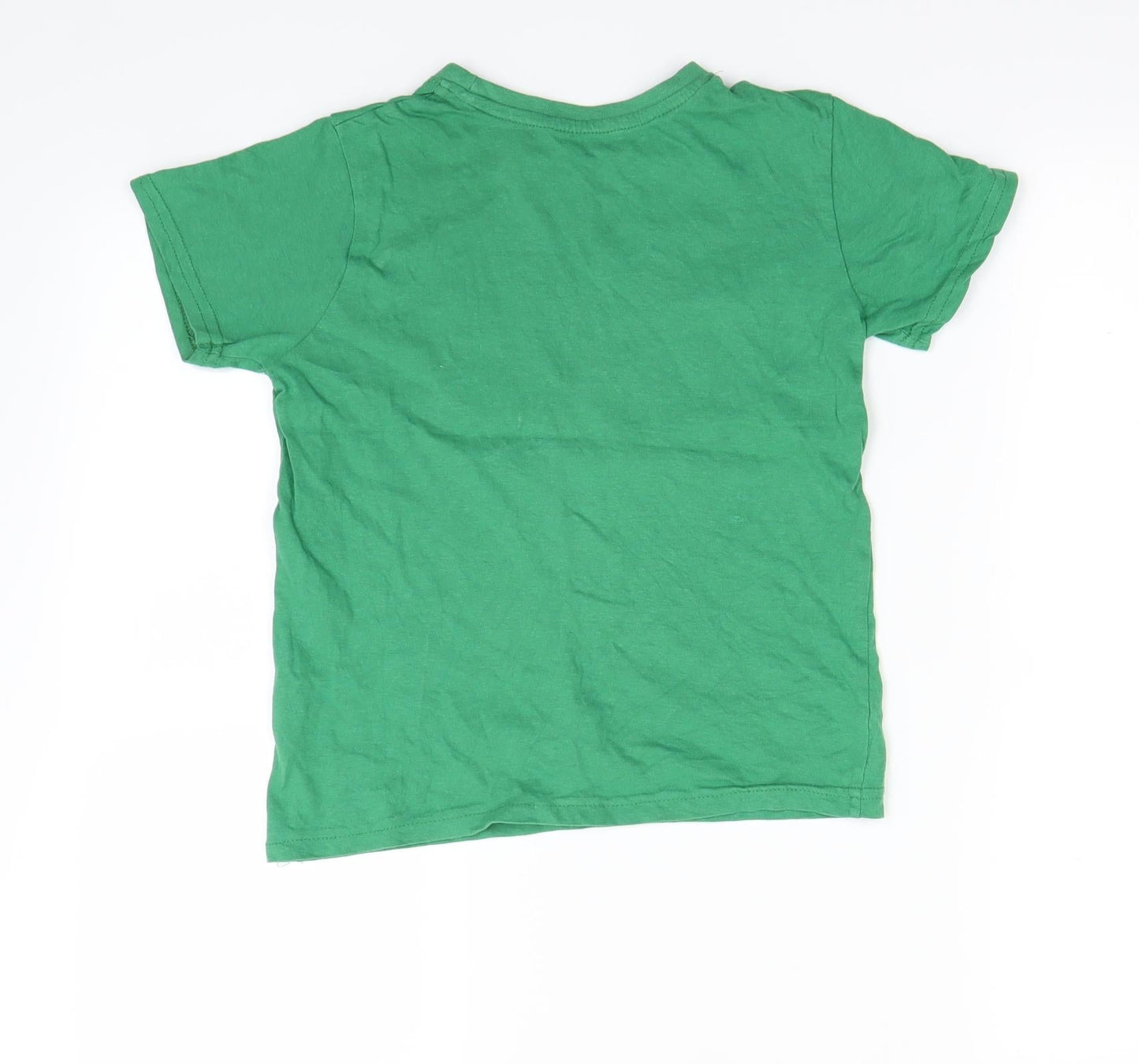 Primark Boys Green   Basic T-Shirt Size 7-8 Years