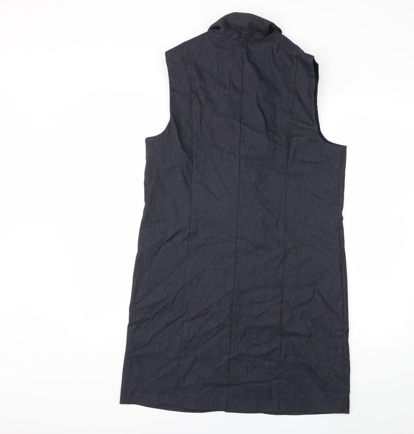 triesito Womens Blue   Jacket Waistcoat Size 14