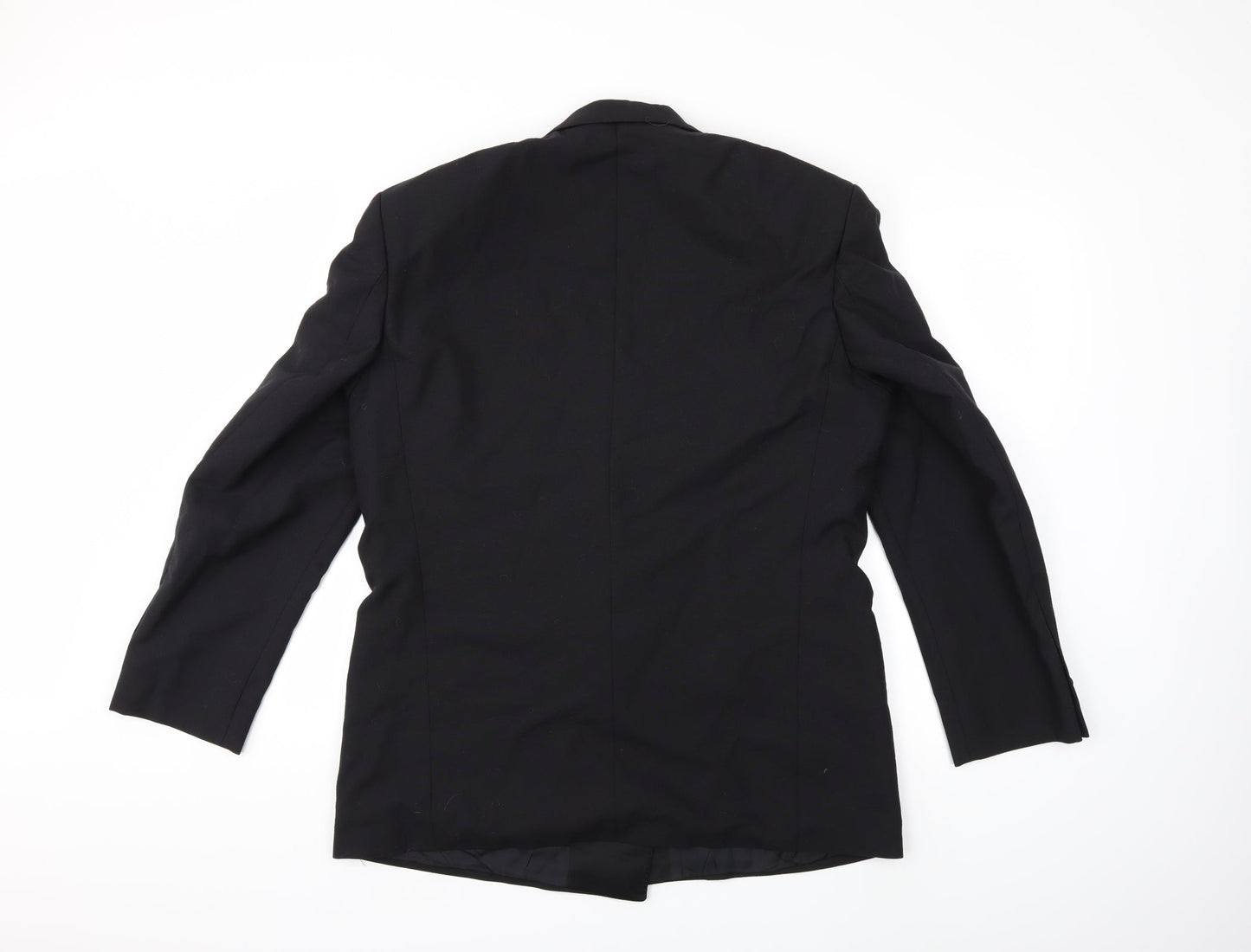 Preworn Mens Black   Jacket Suit Jacket Size 40