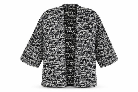 Front view of H&M women’s green jacket coat, size M