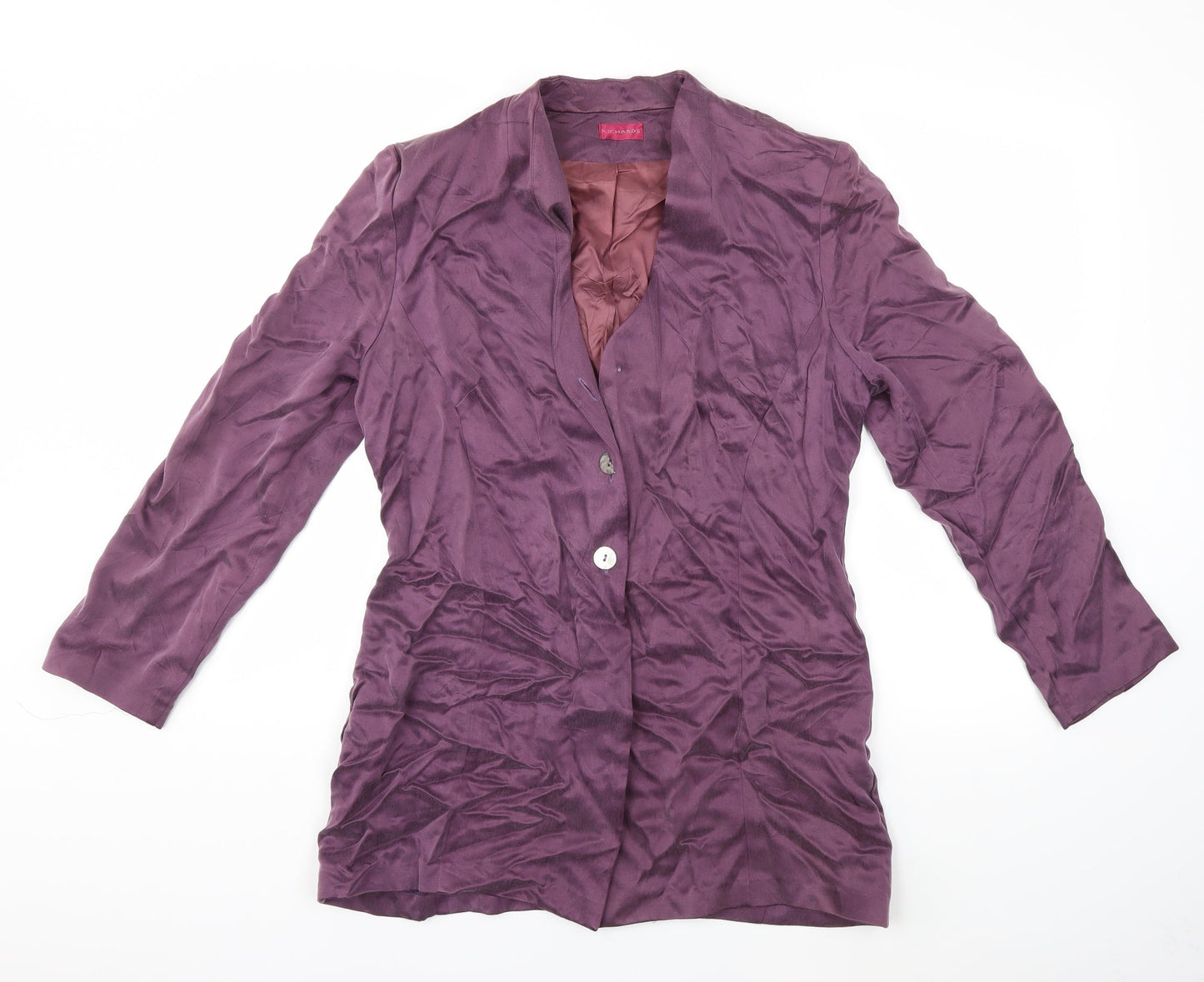Richards Womens Purple   Jacket  Size 14