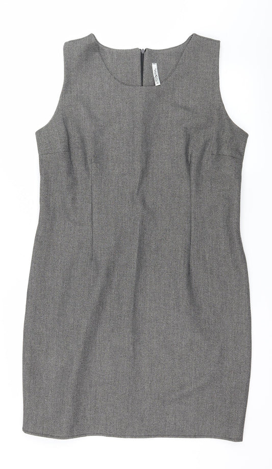 Sense Womens Grey   A-Line  Size 14