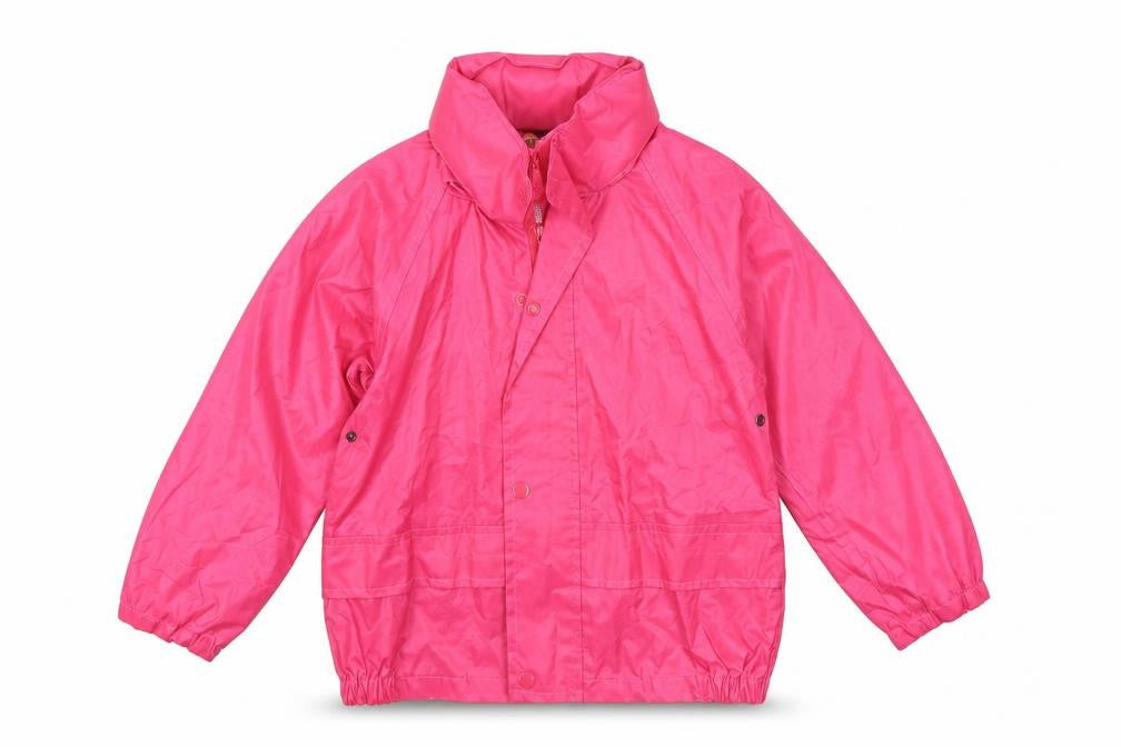 wetplay Girls Red   Basic Coat Coat Size 3-4 Years