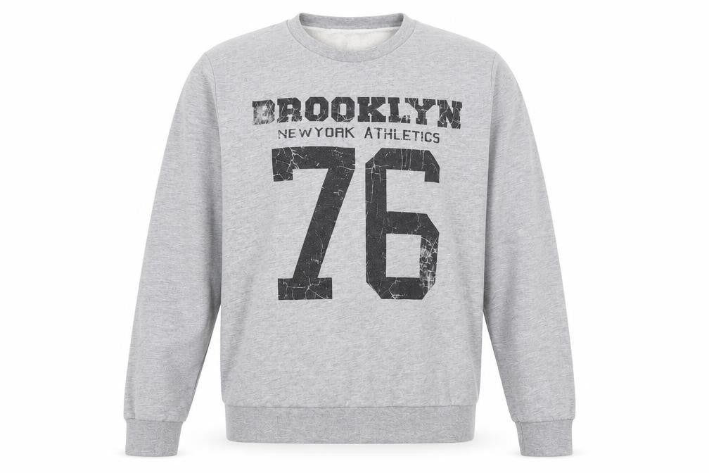 River Island Mens Grey   Pullover Sweatshirt Size S  - Brooklyn