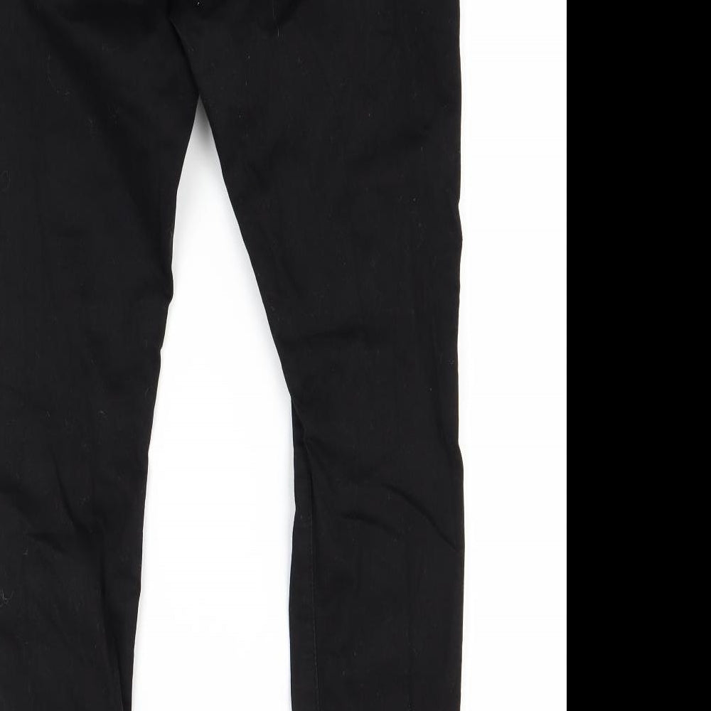 The Rockin Rev Womens Black   Skinny Jeans Size 14 L27 in