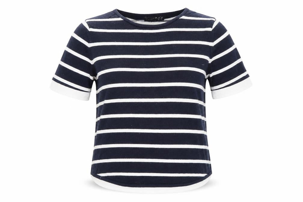 Atmosphere Womens Blue Striped  Pullover Jumper Size 10