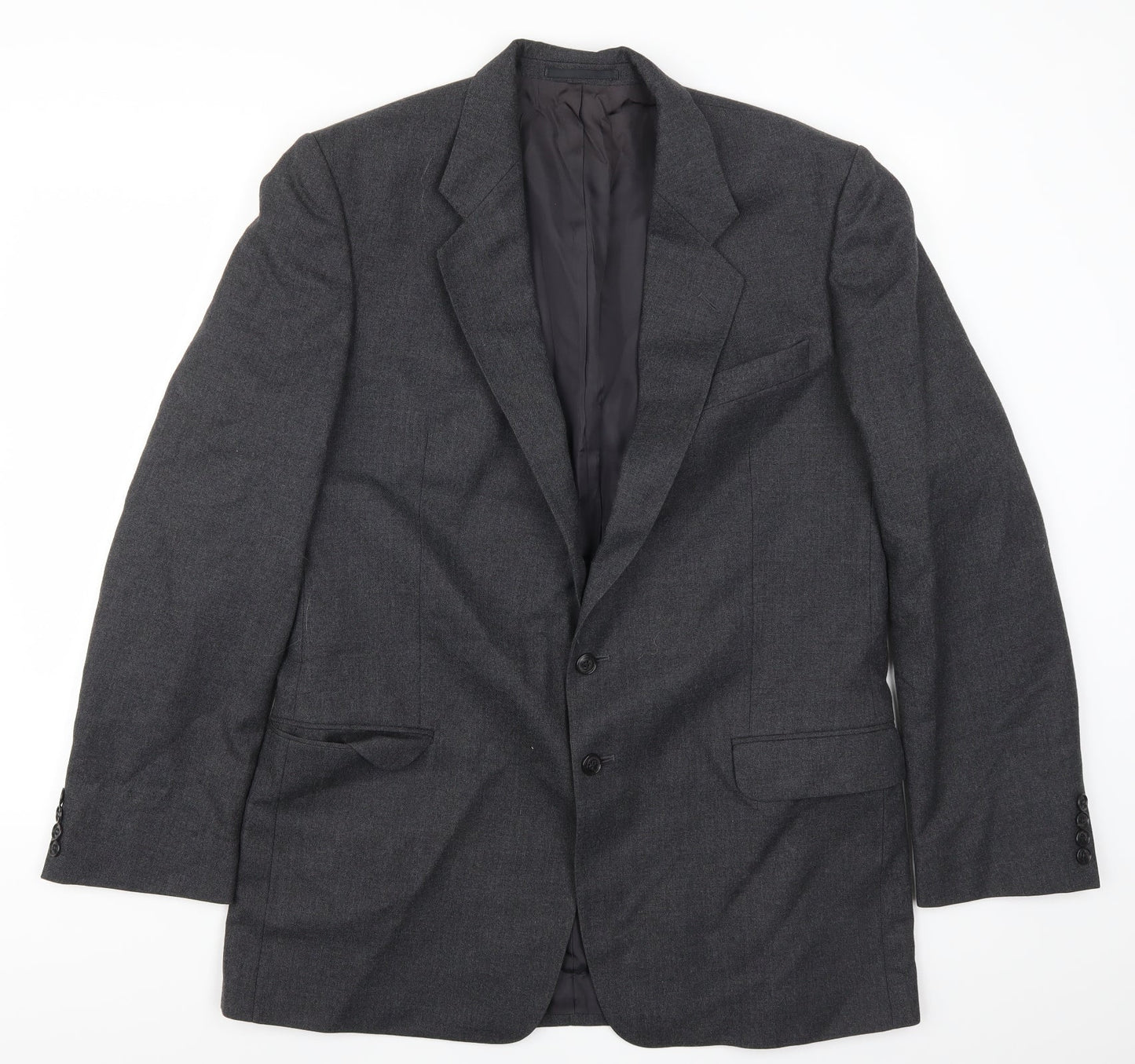 St Michael Mens Grey   Jacket Suit Jacket Size 42