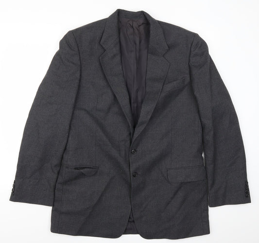 St Michael Mens Grey   Jacket Suit Jacket Size 42