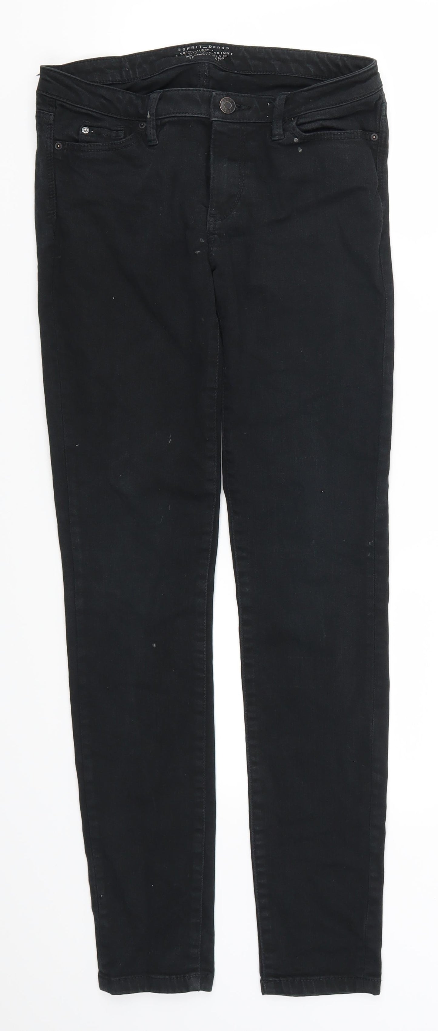 Esprit Womens Black  Denim Skinny Jeans Size 26 in L29.5 in