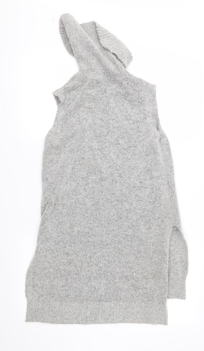 Back view of Woolworths women’s grey knit jumper, size S