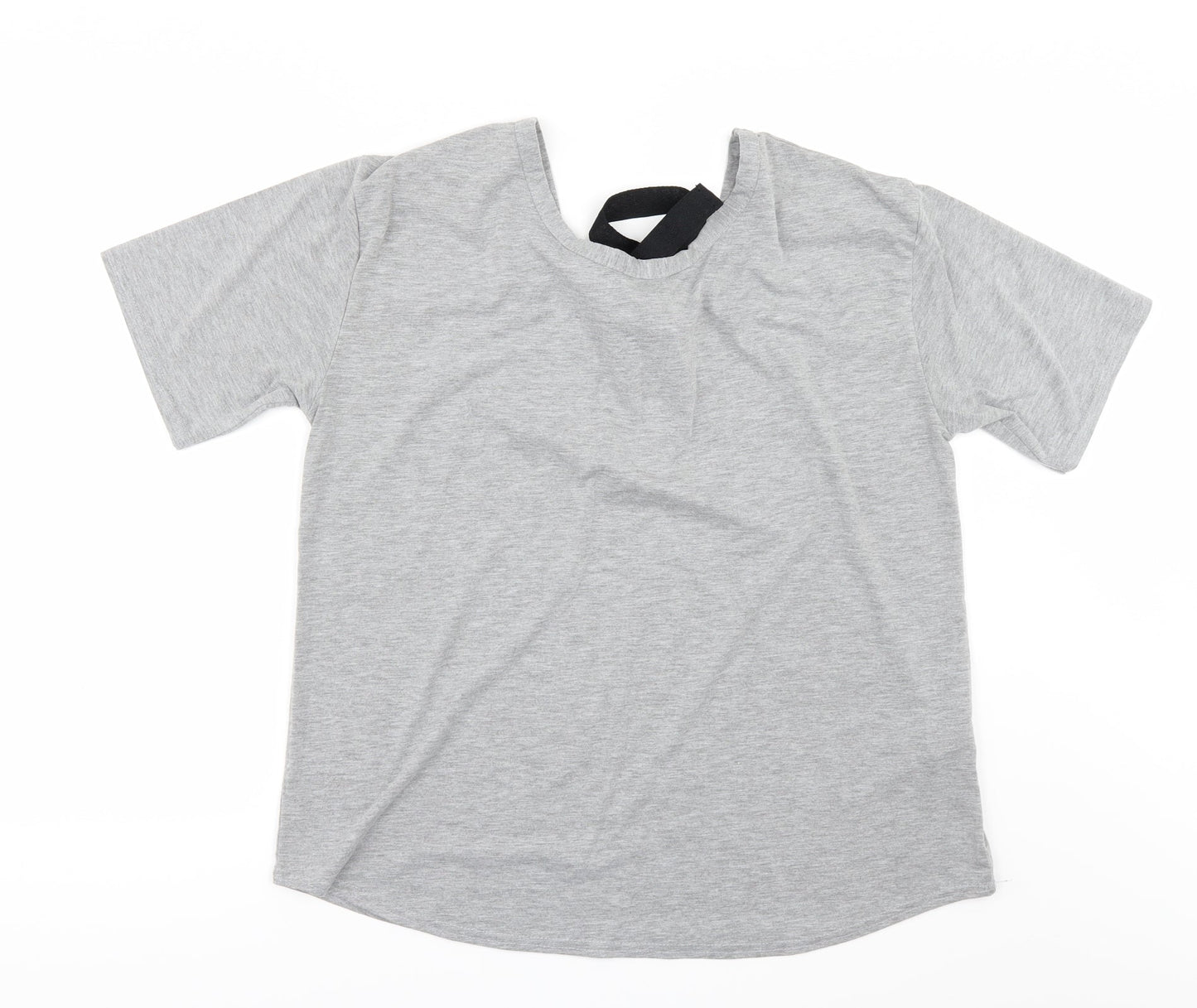 Boohoo Womens Grey   Basic T-Shirt Size 12