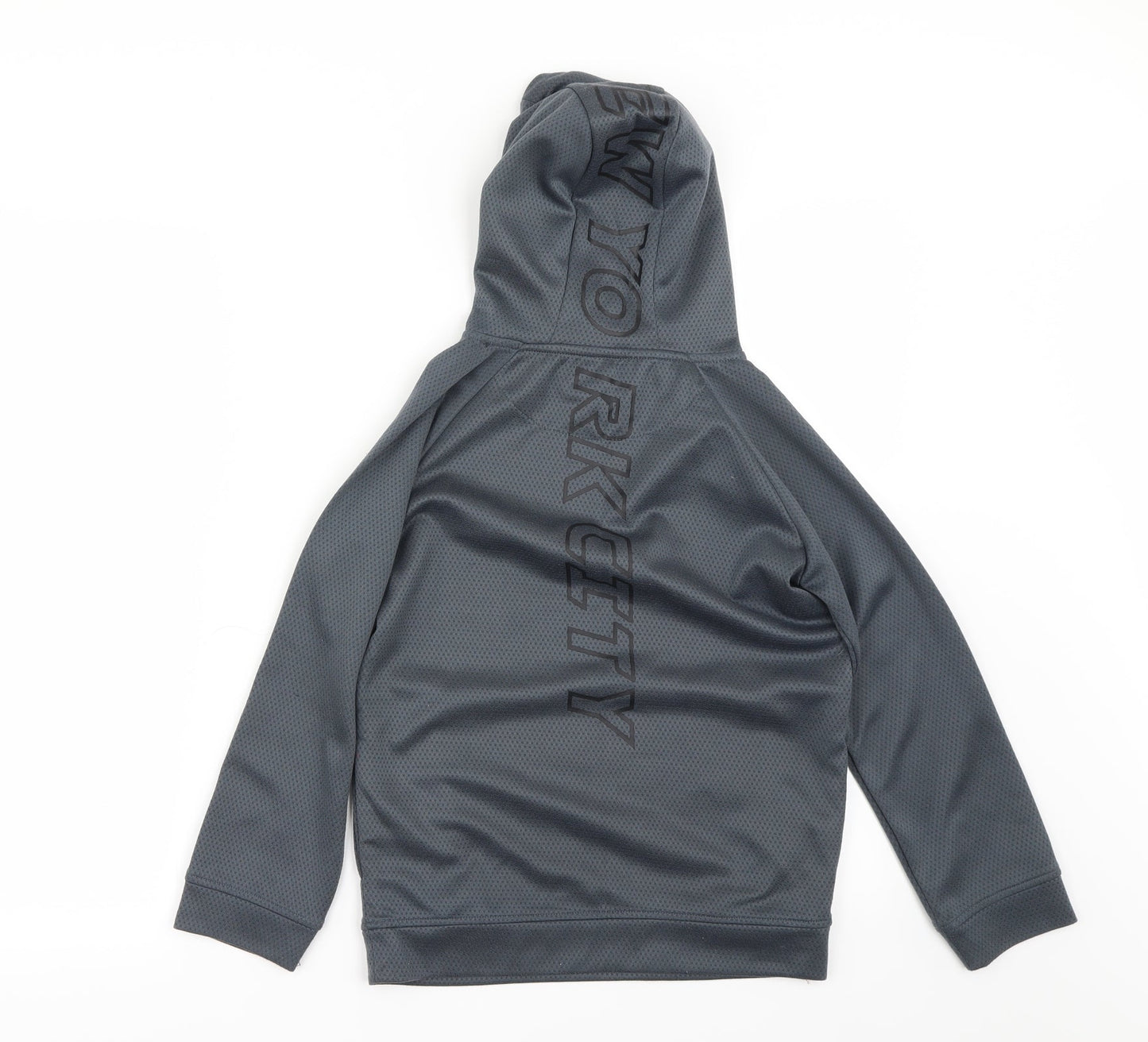 Primark Boys Blue   Pullover Hoodie Size 9-10 Years