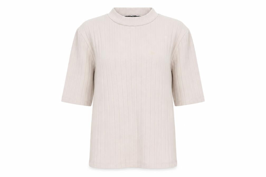 MNG Womens Pink   Basic T-Shirt Size S
