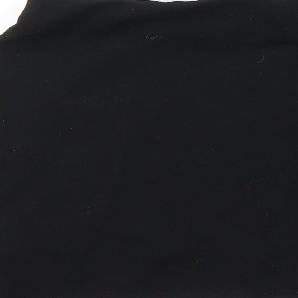 Topshop Womens Black   A-Line Skirt Size 10