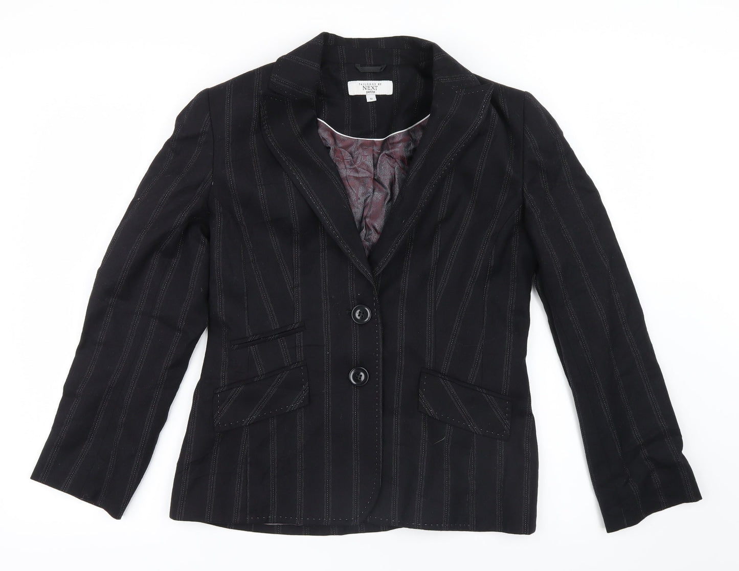 Oscar B Womens Black   Jacket Coat Size 10