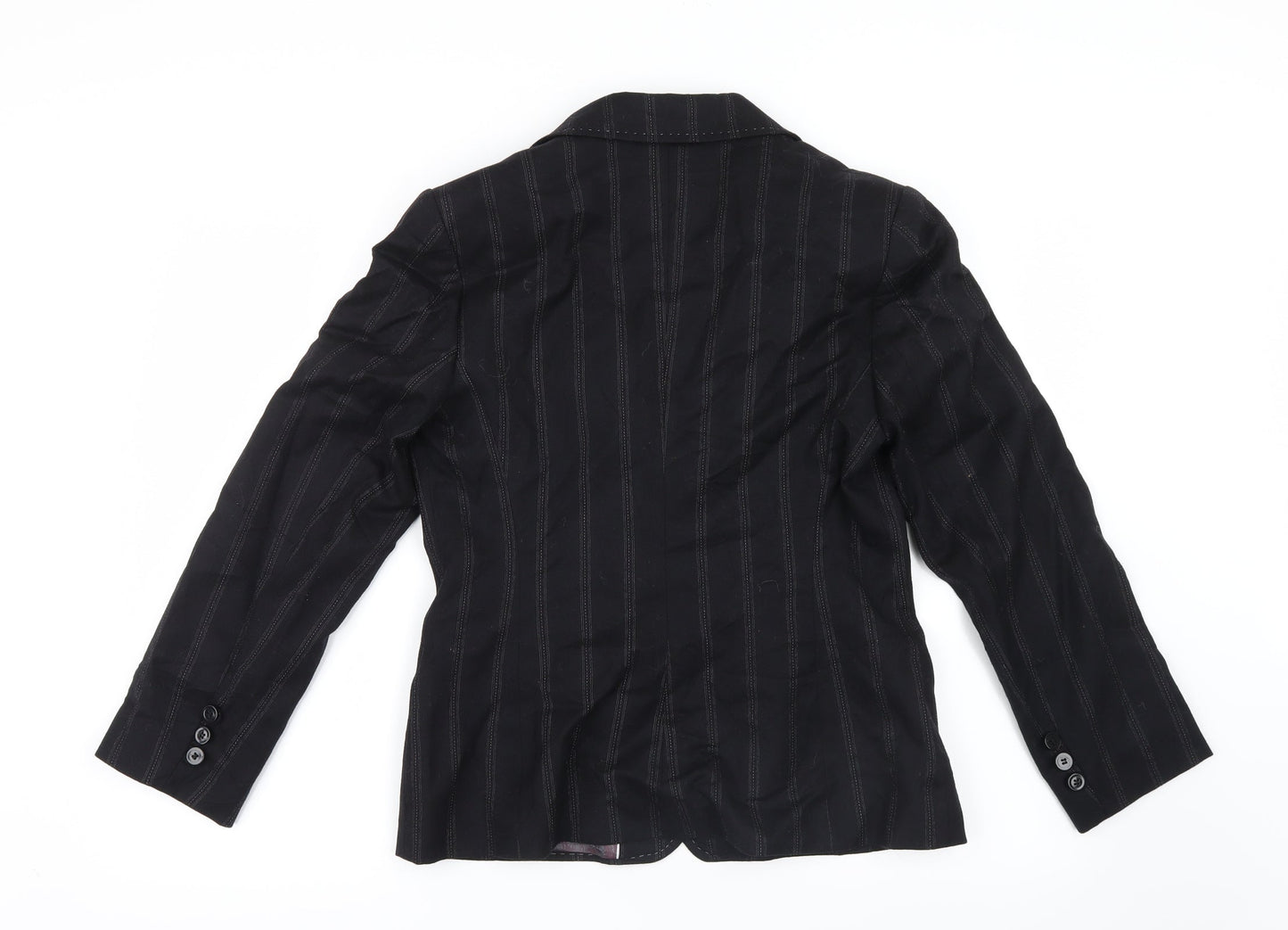 Oscar B Womens Black   Jacket Coat Size 10
