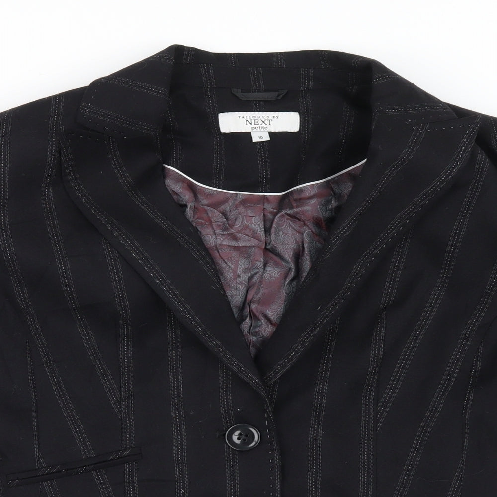 Oscar B Womens Black   Jacket Coat Size 10