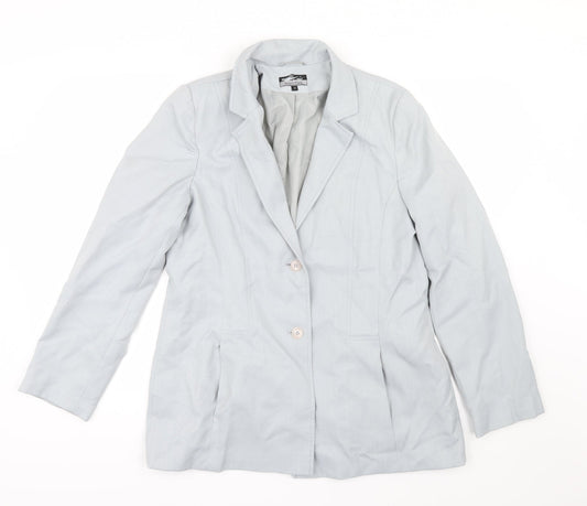 Essentials Womens Grey   Jacket  Size 16
