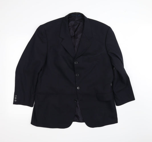 charlton gray  Mens Blue   Jacket Coat Size 44