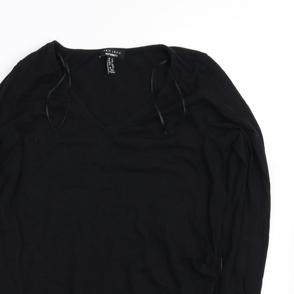 New Look Womens Black   Basic T-Shirt Size 8