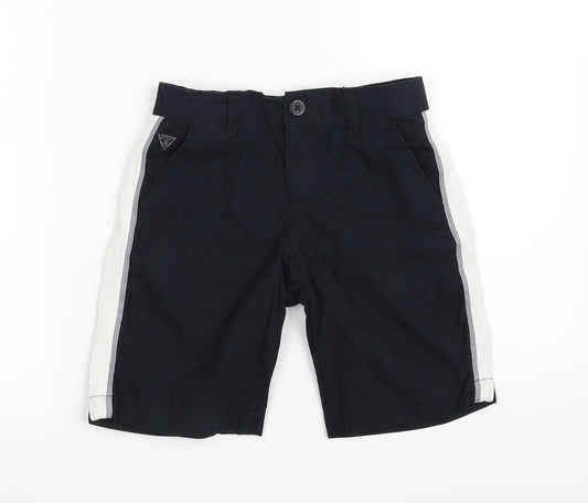 gues kids Girls Black   Chino Shorts Size 7 Years