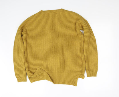 Back view of Forever 21 women’s yellow jumper, size S