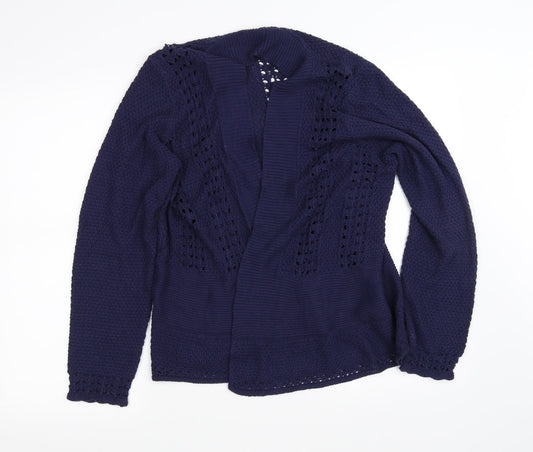 Papaya Womens Purple   Cardigan Jumper Size 14