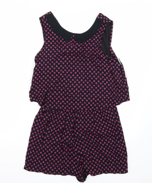 Henry Holland Womens Black   Playsuit One-Piece Size 8