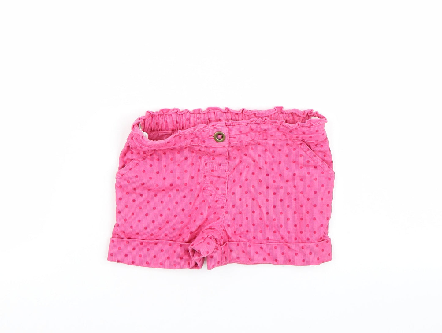 TU Girls Pink   Cropped Trousers Size 24 Months
