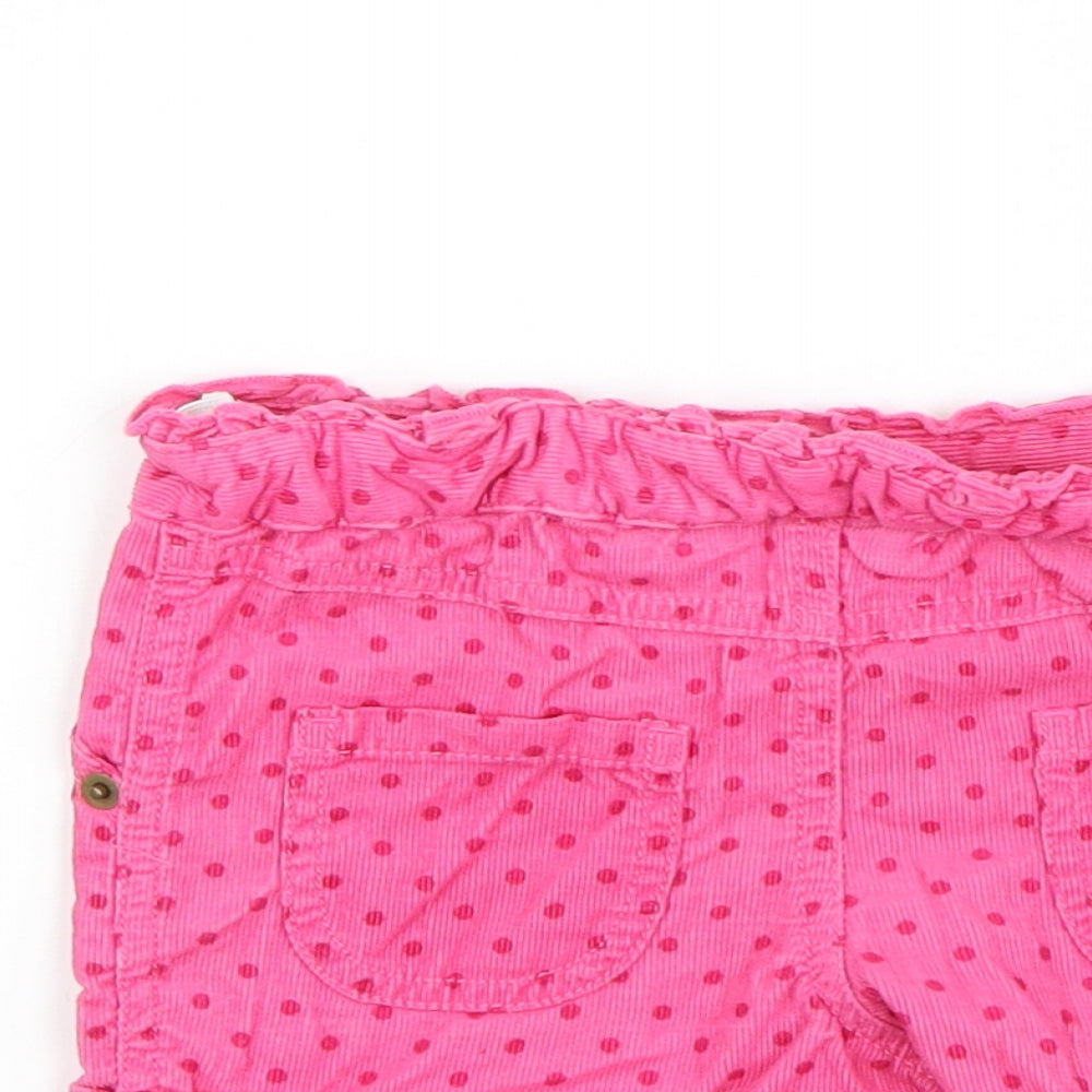 TU Girls Pink   Cropped Trousers Size 24 Months