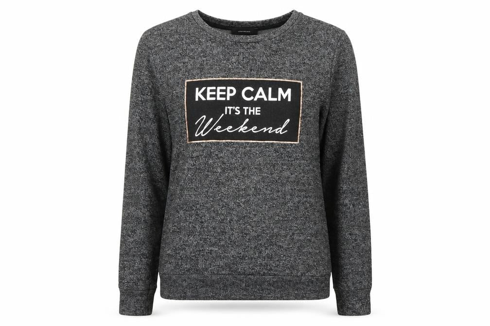 Primark Womens Grey   Pullover Jumper Size 8