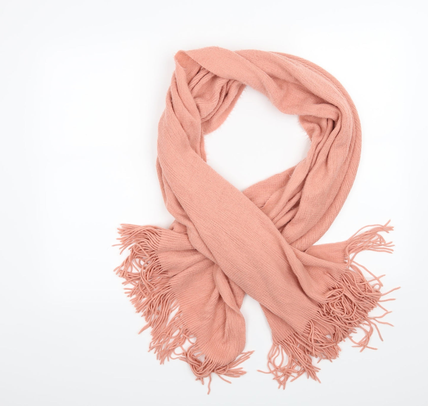 Preworn Womens Pink    Scarf