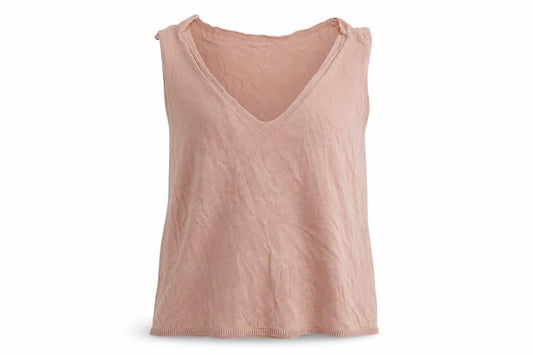 F&F Womens Pink  Knit Basic Tank Size 12