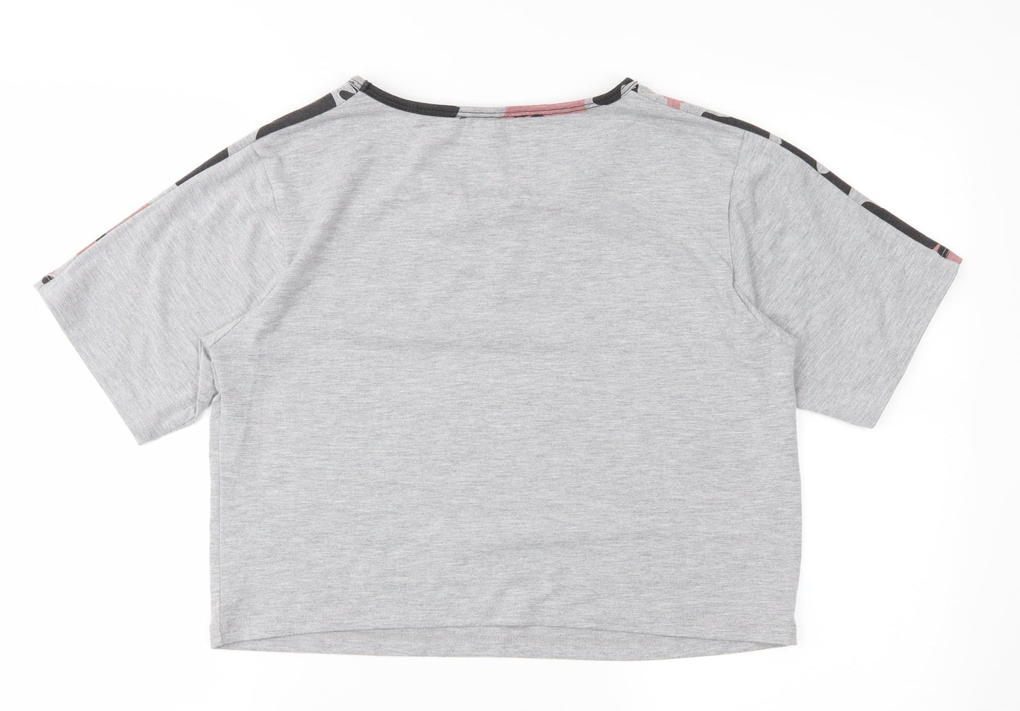 Select Womens Grey   Basic T-Shirt Size M