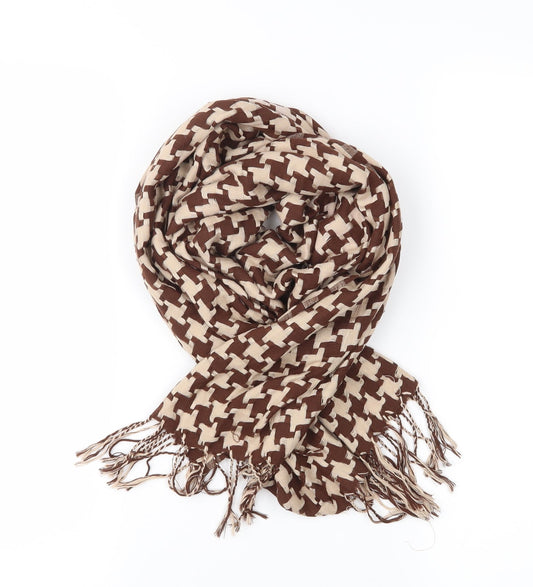 Preworn Unisex Brown    Scarf