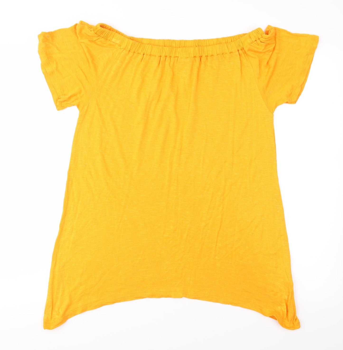 George Womens Orange   Basic Blouse Size 14