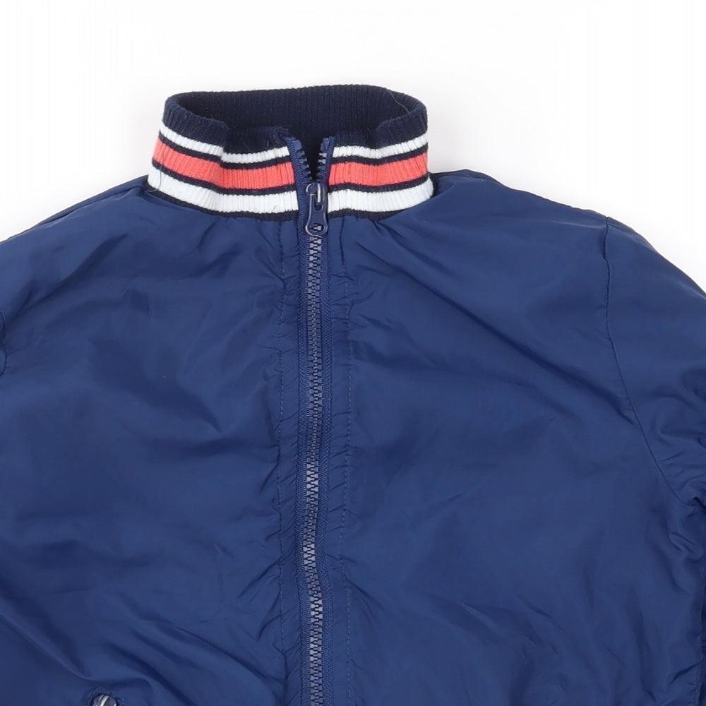 Preworn Boys Blue   Jacket  Size 4-5 Years