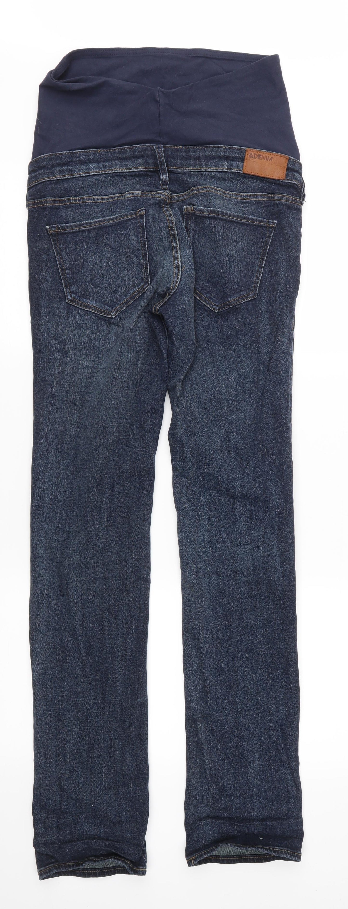 H&M Womens Blue   Straight Jeans Size 38 L30 in