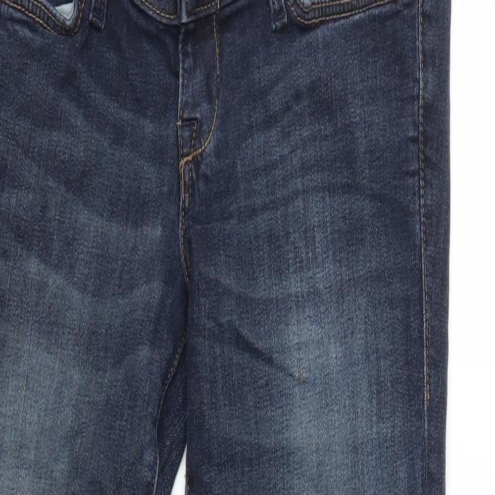 H&M Womens Blue   Straight Jeans Size 38 L30 in