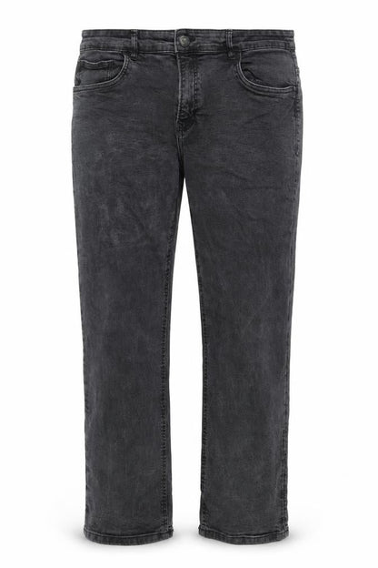 Easy Mens Black  Denim Straight Jeans  L30 in
