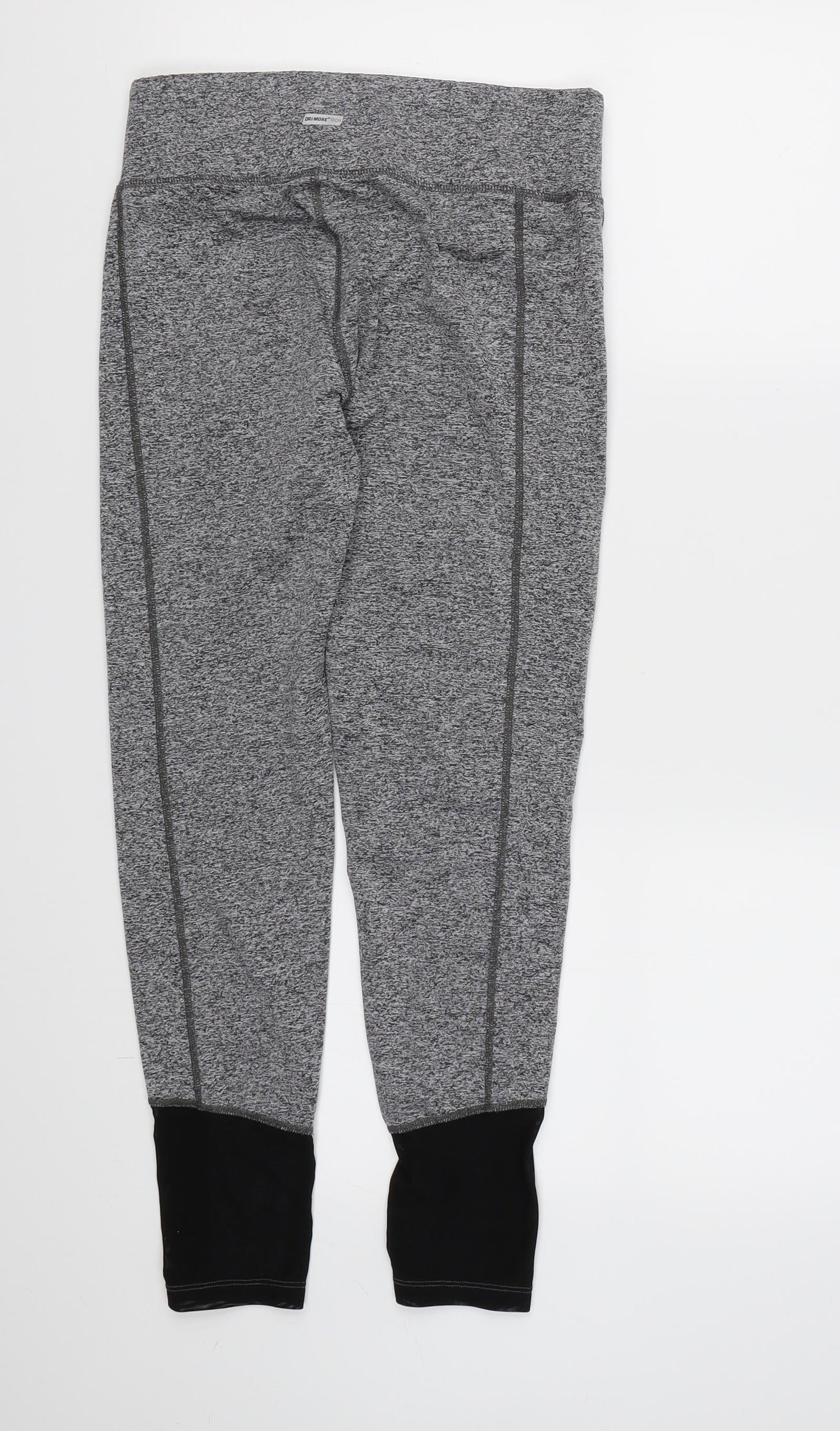 Athletic Works Womens Grey   Compression Leggings Size S L25 in