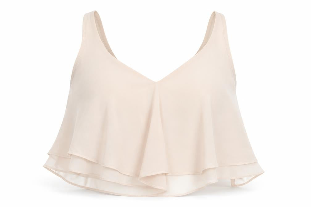 River Island Womens Pink   Cropped Tank Size 8